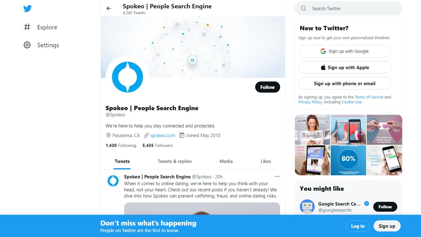 Spokeo | People Search Engine (@Spokeo) / Twitter